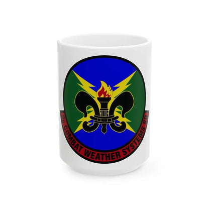 2 Combat Weather Systems Sq ACC (U.S. Air Force) White Coffee Mug 15oz - Go Mug Yourself