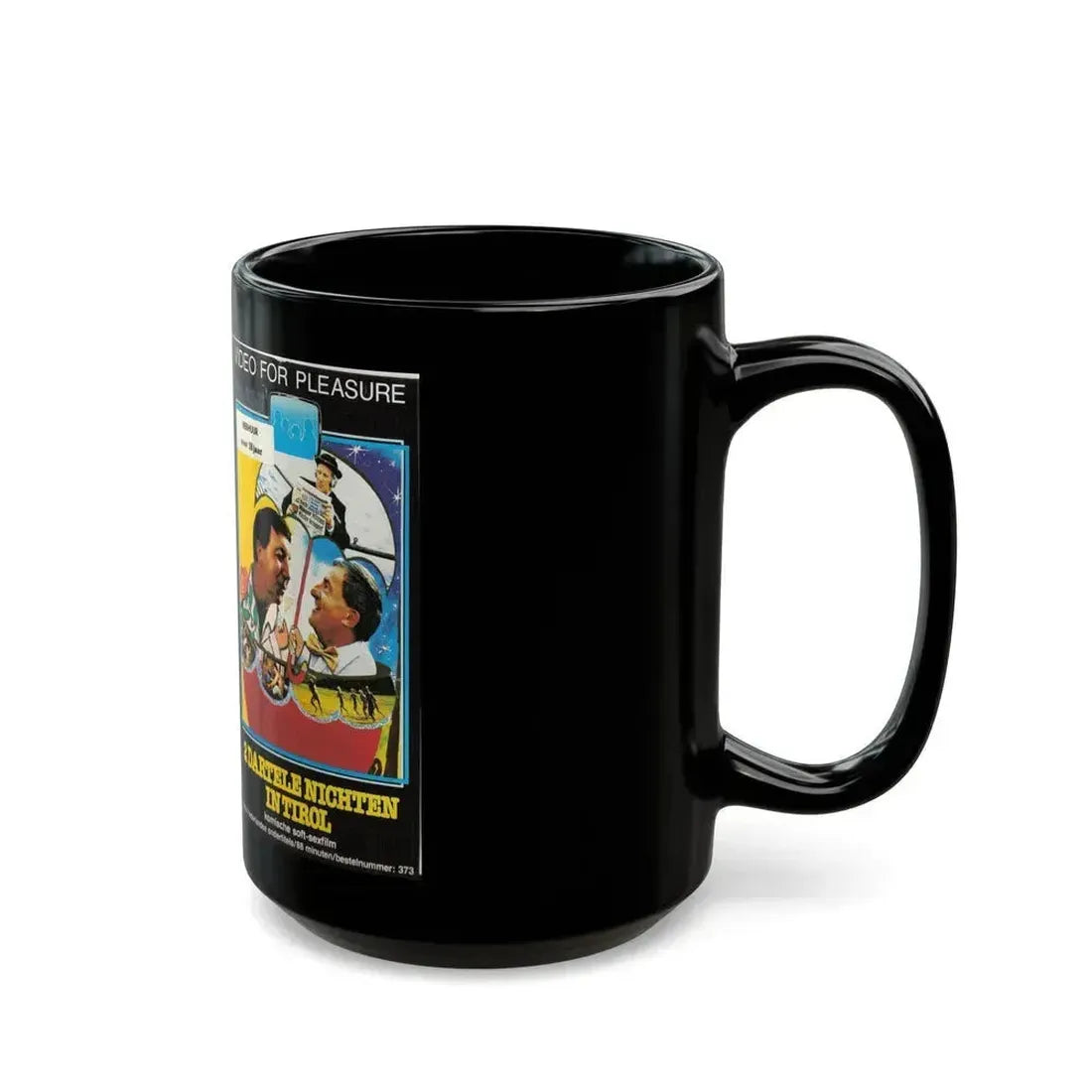 2 DARTELE NICHTEN IN TIROL (VHS COVER) - Black Coffee Mug - Go Mug Yourself