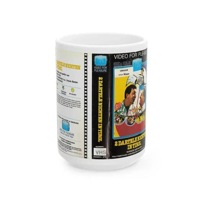 2 DARTELE NICHTEN IN TIROL (VHS COVER) - White Coffee Mug 15oz - Go Mug Yourself
