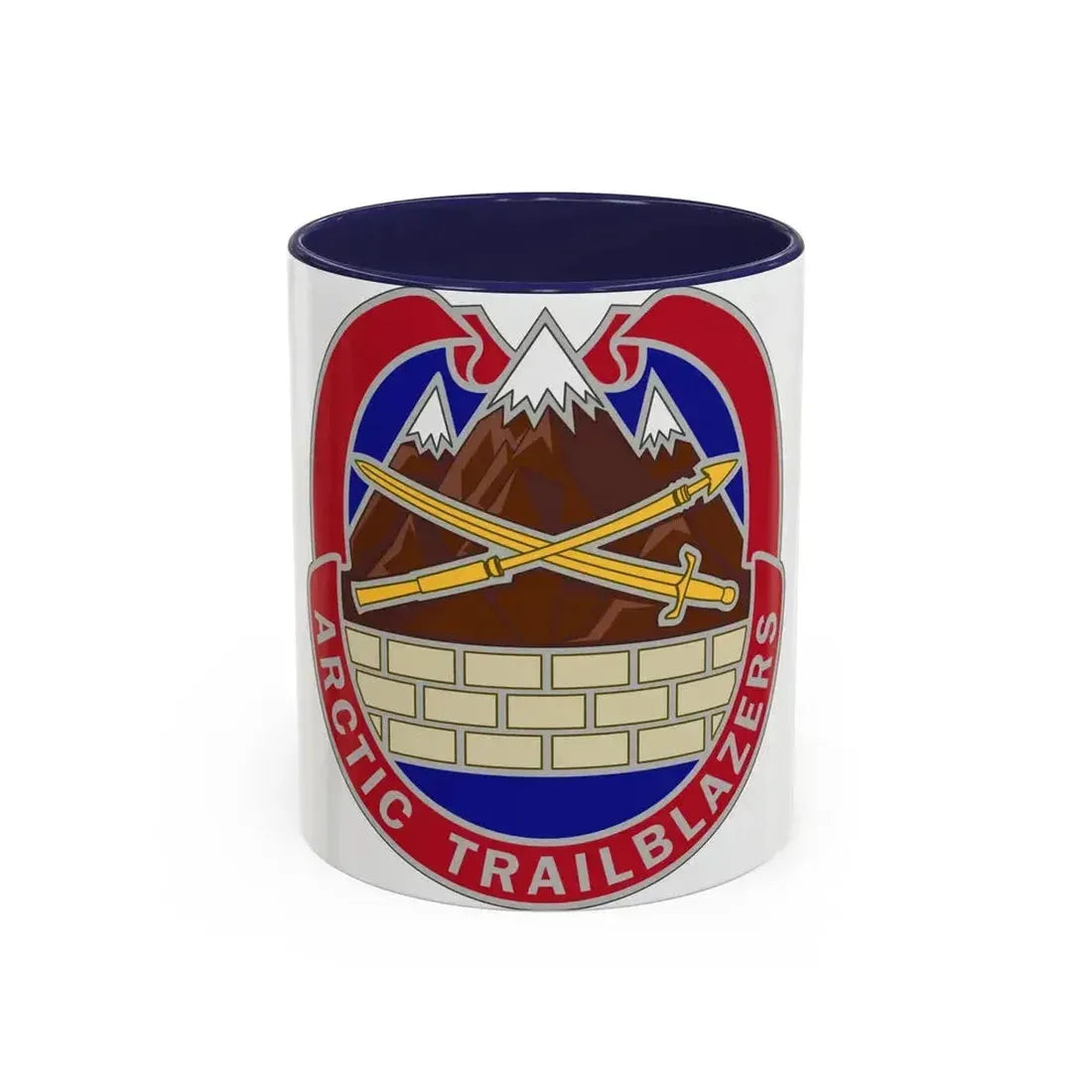 2 Engineer Brigade 2 (U.S. Army) Accent Coffee Mug 11oz Navy - Go Mug Yourself
