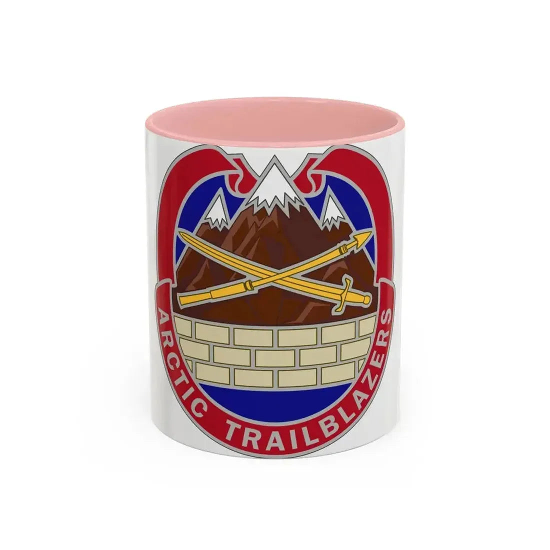 2 Engineer Brigade 2 (U.S. Army) Accent Coffee Mug 11oz Pink - Go Mug Yourself