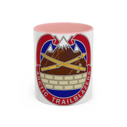 2 Engineer Brigade 2 (U.S. Army) Accent Coffee Mug 11oz Pink - Go Mug Yourself