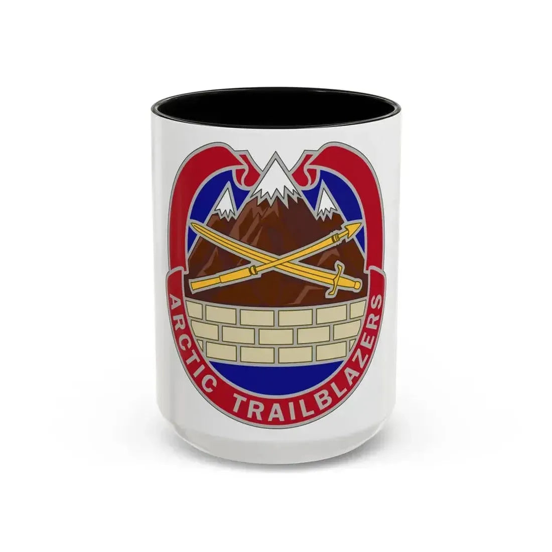2 Engineer Brigade 2 (U.S. Army) Accent Coffee Mug 15oz Black - Go Mug Yourself