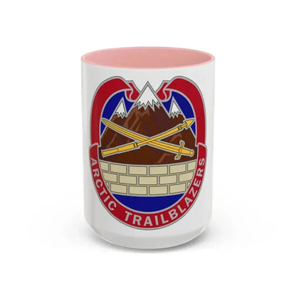 2 Engineer Brigade 2 (U.S. Army) Accent Coffee Mug 15oz Pink - Go Mug Yourself