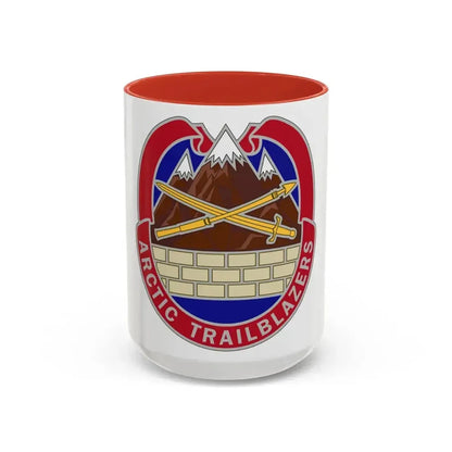 2 Engineer Brigade 2 (U.S. Army) Accent Coffee Mug 15oz Red - Go Mug Yourself
