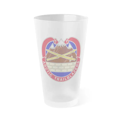 2 Engineer Brigade 2 (U.S. Army) Frosted Pint Glass 16oz Default Title - Go Mug Yourself