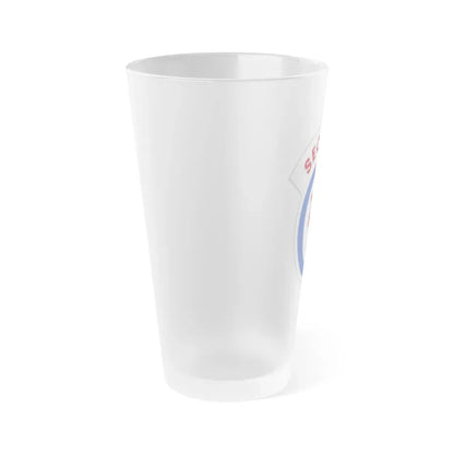 2 Engineer Brigade 3 (U.S. Army) Frosted Pint Glass 16oz - Go Mug Yourself