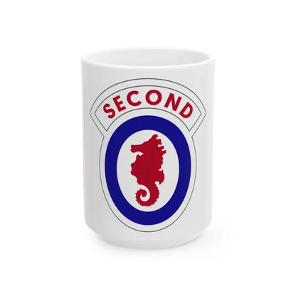 2 Engineer Brigade (U.S. Army) White Coffee Mug 15oz - Go Mug Yourself