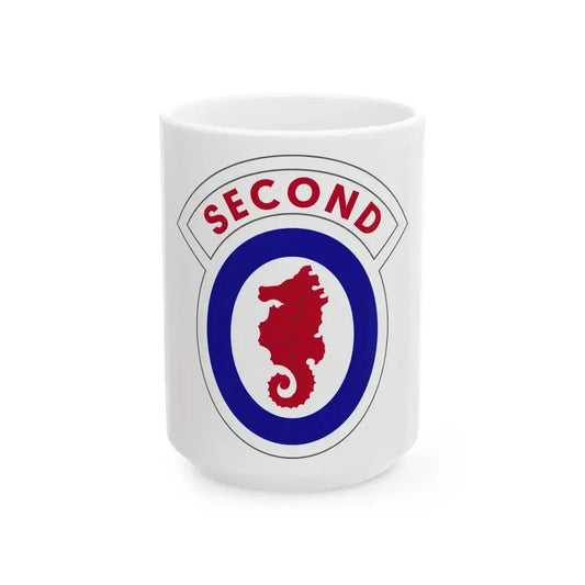 2 Engineer Brigade (U.S. Army) White Coffee Mug 15oz - Go Mug Yourself