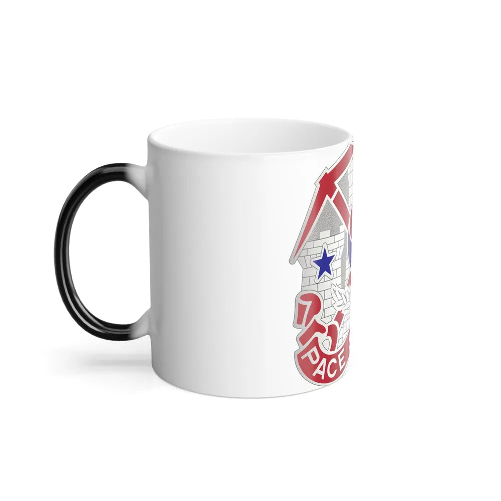 2 Engineer Group (U.S. Army) Color Changing Coffee Mug-Go Mug Yourself
