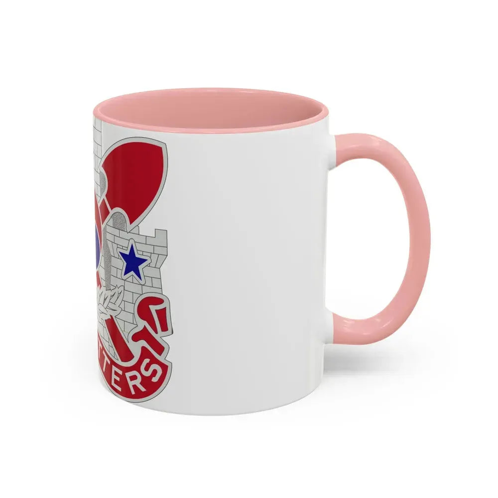 2 Engineer Group (U.S. Army) Accent Coffee Mug - Go Mug Yourself
