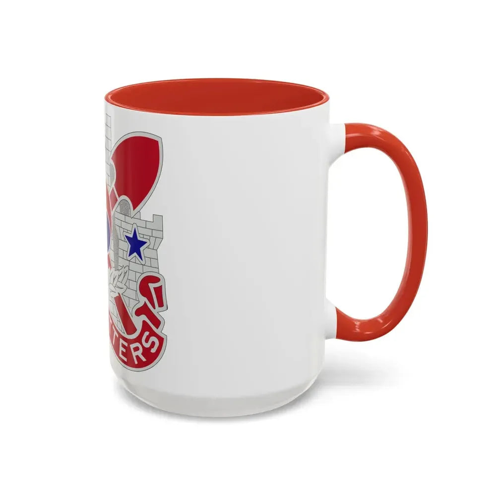 2 Engineer Group (U.S. Army) Accent Coffee Mug - Go Mug Yourself