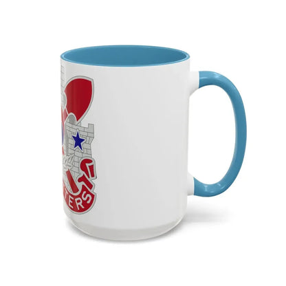 2 Engineer Group (U.S. Army) Accent Coffee Mug - Go Mug Yourself