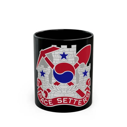 2 Engineer Group (U.S. Army) Black Coffee Mug 11oz - Go Mug Yourself