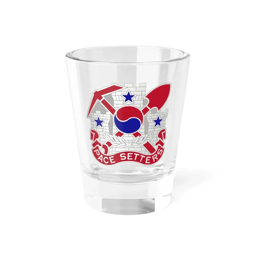 2 Engineer Group (U.S. Army) Shot Glass 1.5oz 1.5oz - Go Mug Yourself