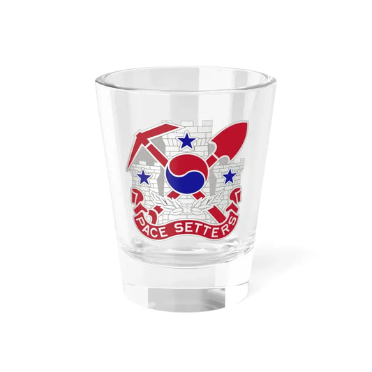2 Engineer Group (U.S. Army) Shot Glass 1.5oz 1.5oz - Go Mug Yourself