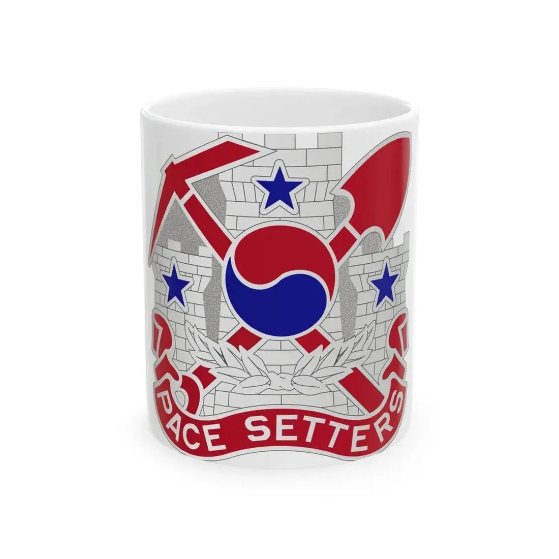 2 Engineer Group (U.S. Army) White Coffee Mug 11oz - Go Mug Yourself