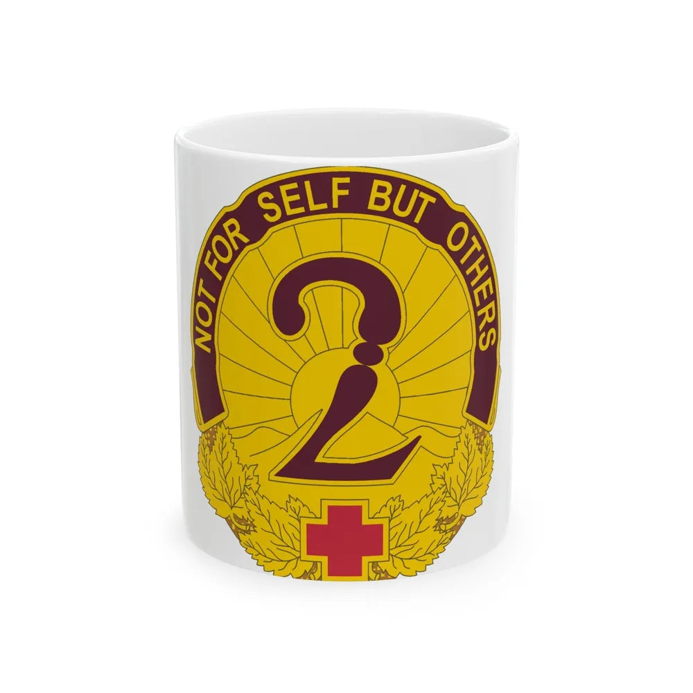 2 General Hospital (U.S. Army) White Coffee Mug-11oz-Go Mug Yourself