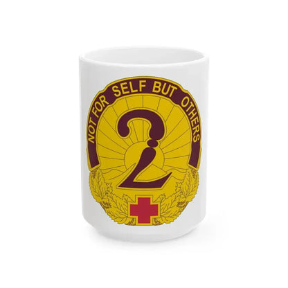 2 General Hospital (U.S. Army) White Coffee Mug 15oz - Go Mug Yourself