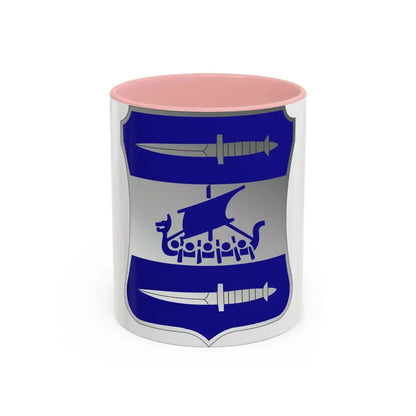 2 Infantry Battalion (U.S. Army) Accent Coffee Mug 11oz Pink - Go Mug Yourself
