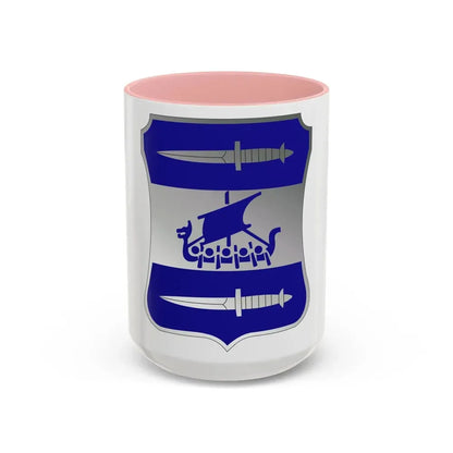 2 Infantry Battalion (U.S. Army) Accent Coffee Mug 15oz Pink - Go Mug Yourself