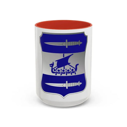 2 Infantry Battalion (U.S. Army) Accent Coffee Mug 15oz Red - Go Mug Yourself