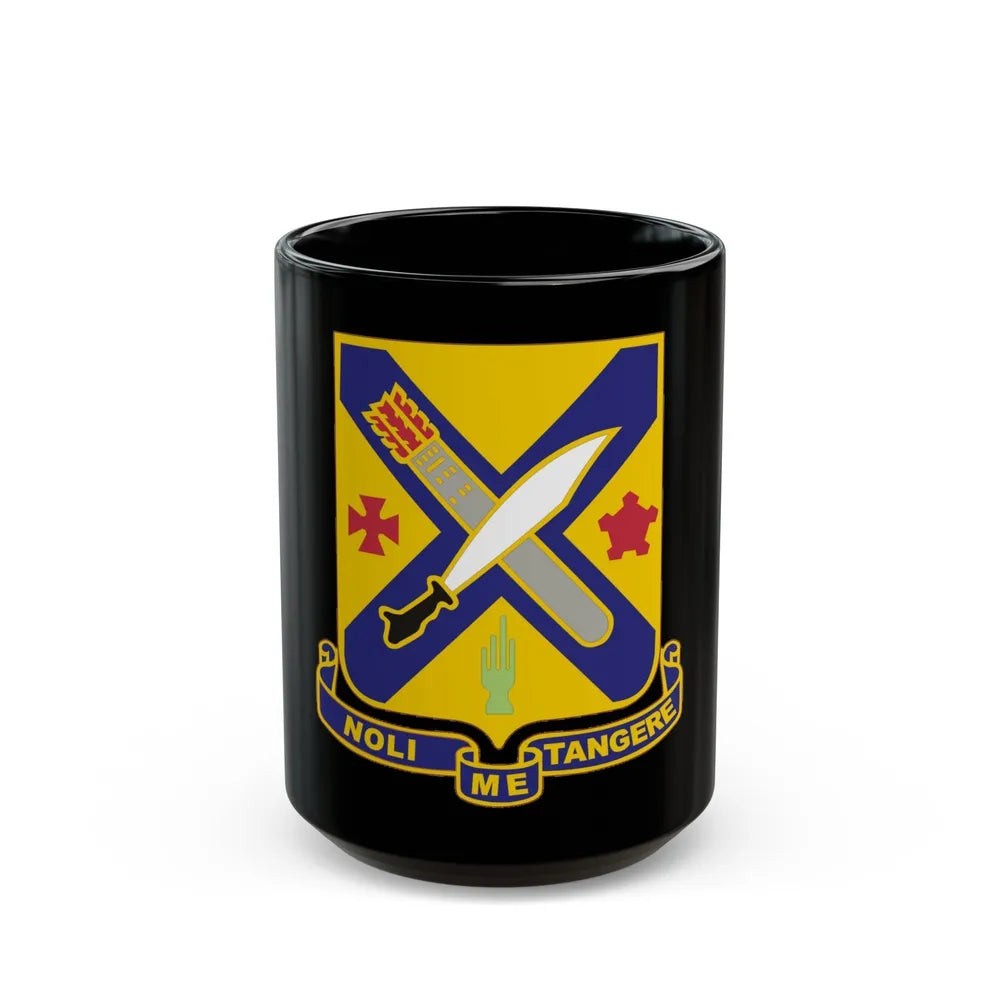 2 Infantry Regiment (U.S. Army) Black Coffee Mug-15oz-Go Mug Yourself