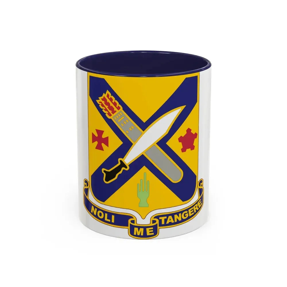 2 Infantry Regiment (U.S. Army) Accent Coffee Mug 11oz Navy - Go Mug Yourself