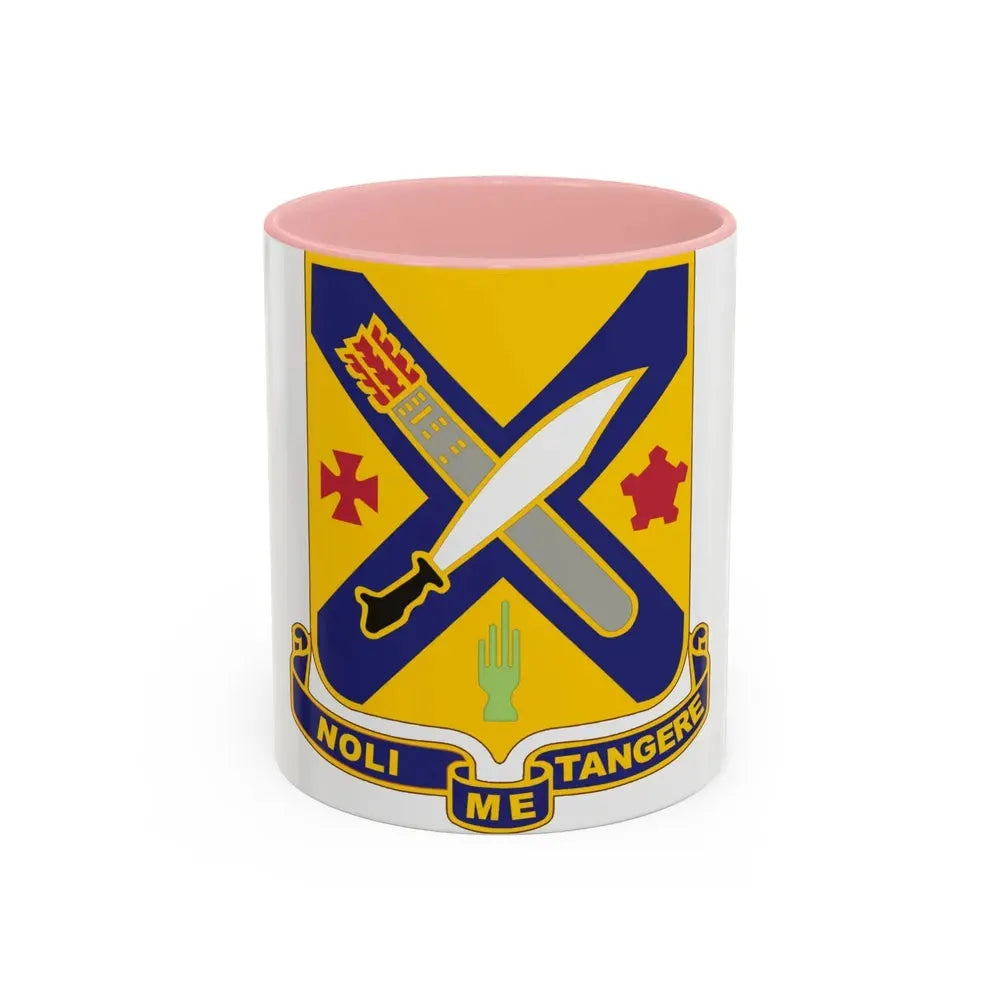 2 Infantry Regiment (U.S. Army) Accent Coffee Mug 11oz Pink - Go Mug Yourself