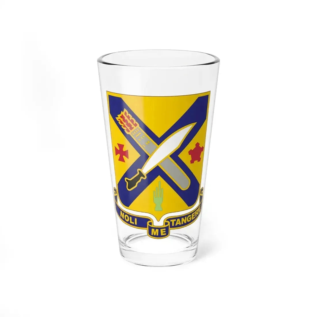2 Infantry Regiment (U.S. Army) Pint Glass 16oz 16oz - Go Mug Yourself