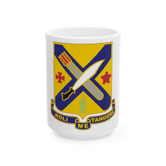 2 Infantry Regiment (U.S. Army) White Coffee Mug 15oz - Go Mug Yourself