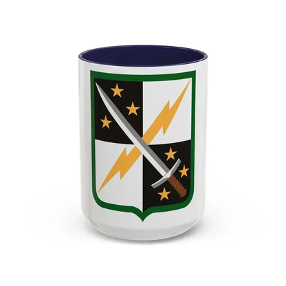 2 Information Operations Battalion 2 (U.S. Army) Accent Coffee Mug 15oz Navy - Go Mug Yourself