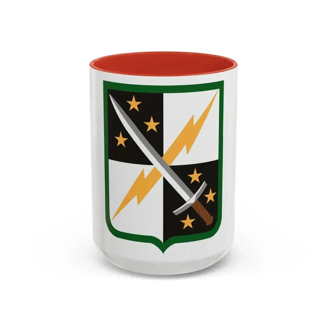2 Information Operations Battalion 2 (U.S. Army) Accent Coffee Mug 15oz Red - Go Mug Yourself