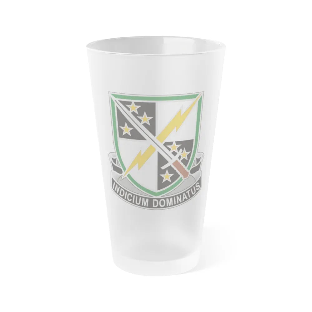 2 Information Operations Battalion (U.S. Army) Frosted Pint Glass 16oz-Go Mug Yourself