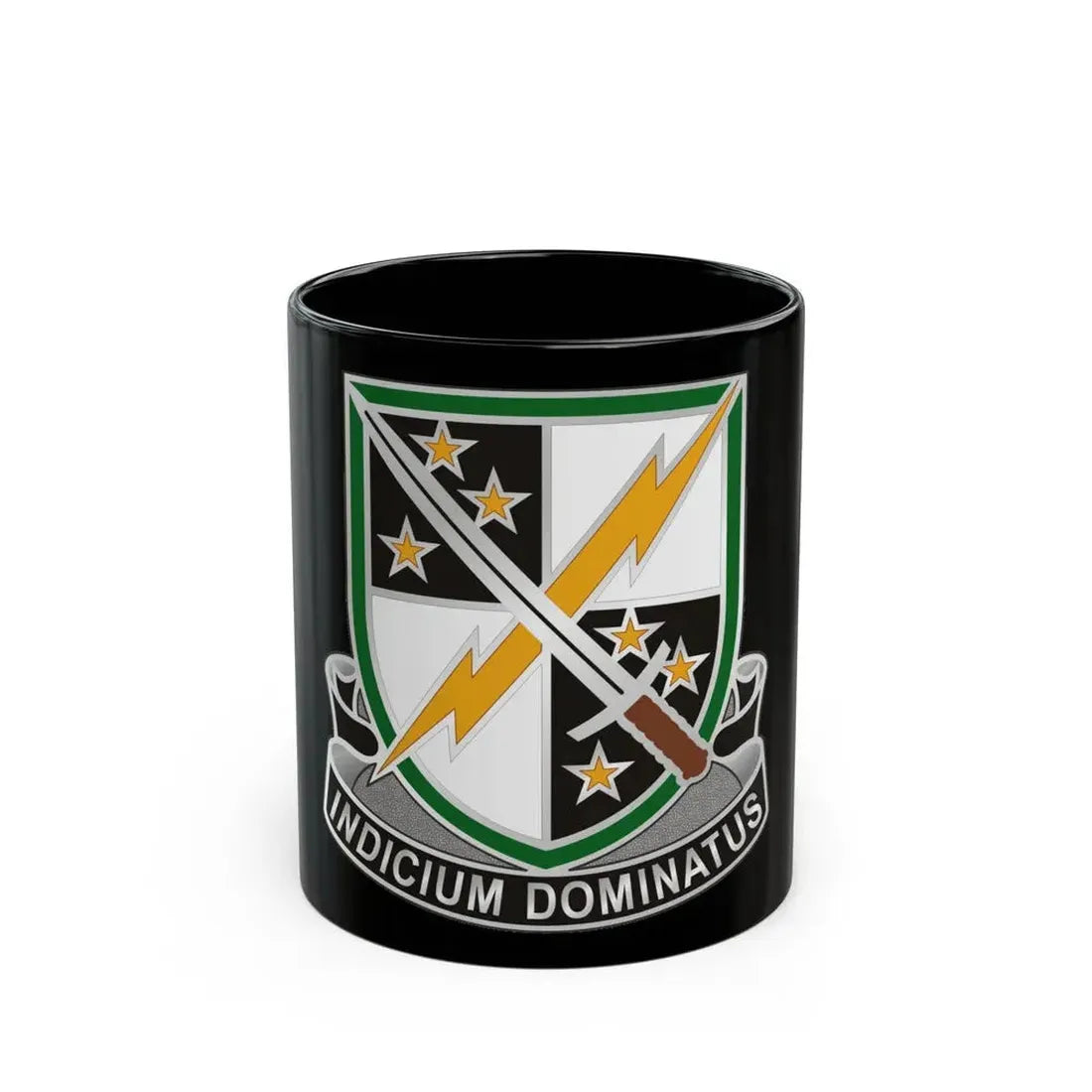 2 Information Operations Battalion (U.S. Army) Black Coffee Mug 11oz - Go Mug Yourself