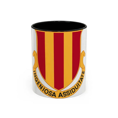2 Maintenance Battalion (U.S. Army) Accent Coffee Mug 11oz Black - Go Mug Yourself
