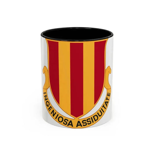 2 Maintenance Battalion (U.S. Army) Accent Coffee Mug 11oz Black - Go Mug Yourself