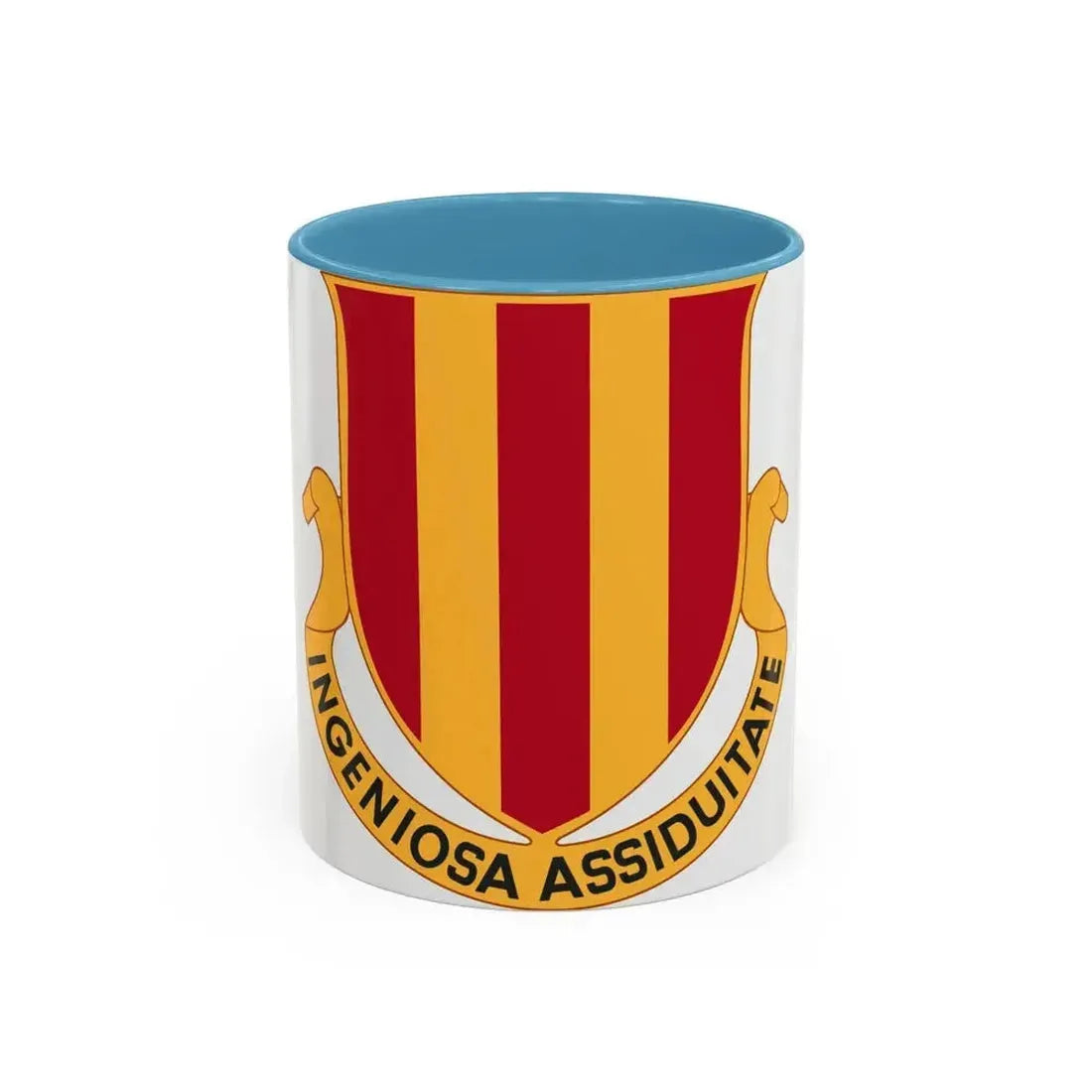 2 Maintenance Battalion (U.S. Army) Accent Coffee Mug 11oz Light Blue - Go Mug Yourself