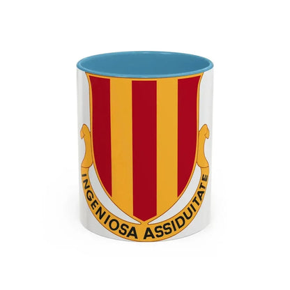 2 Maintenance Battalion (U.S. Army) Accent Coffee Mug 11oz Light Blue - Go Mug Yourself