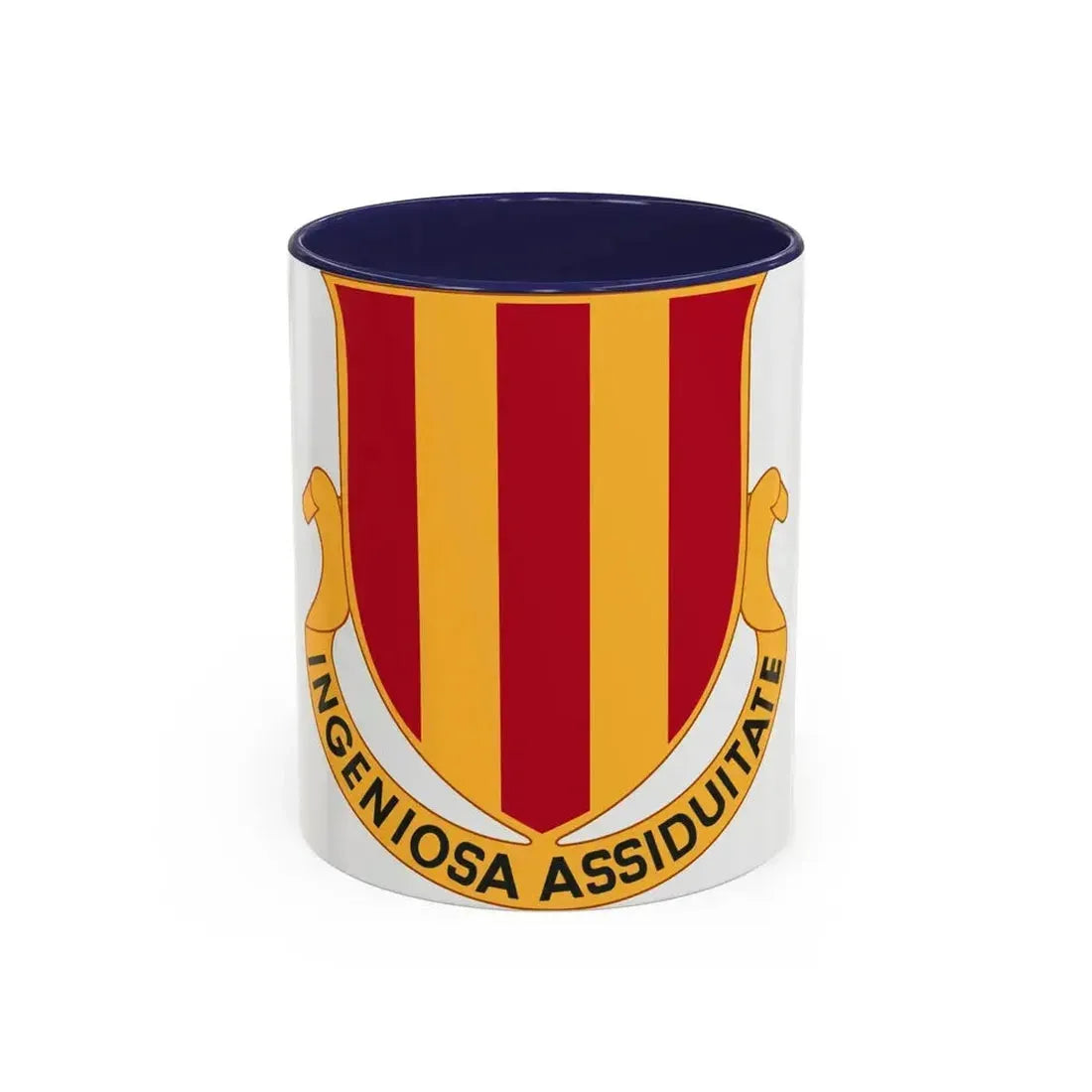 2 Maintenance Battalion (U.S. Army) Accent Coffee Mug 11oz Navy - Go Mug Yourself