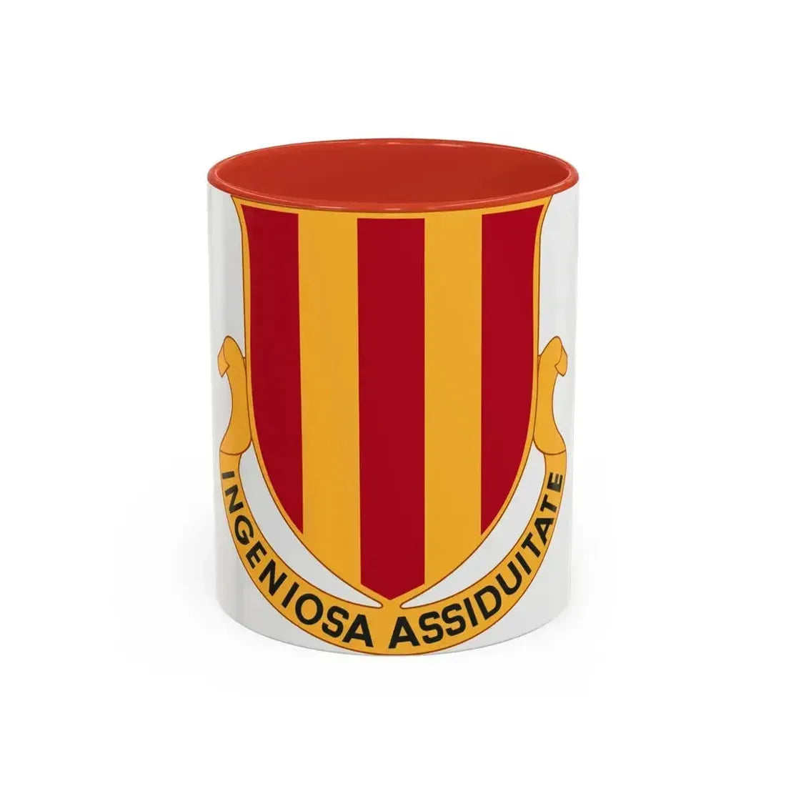 2 Maintenance Battalion (U.S. Army) Accent Coffee Mug 11oz Red - Go Mug Yourself