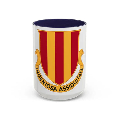 2 Maintenance Battalion (U.S. Army) Accent Coffee Mug 15oz Navy - Go Mug Yourself