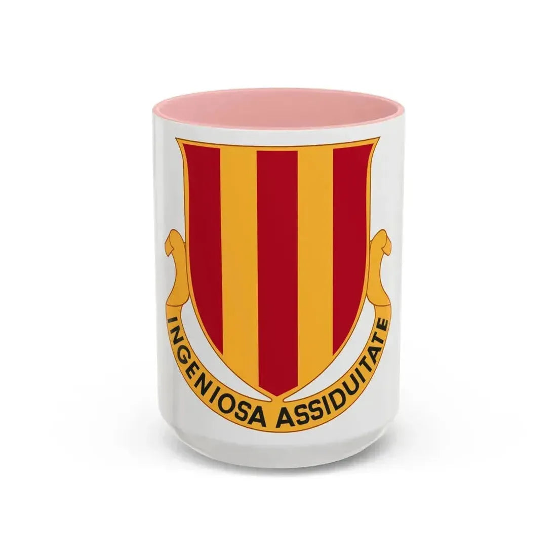 2 Maintenance Battalion (U.S. Army) Accent Coffee Mug 15oz Pink - Go Mug Yourself