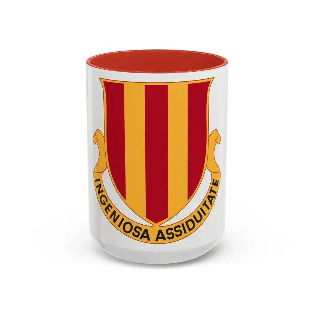 2 Maintenance Battalion (U.S. Army) Accent Coffee Mug 15oz Red - Go Mug Yourself