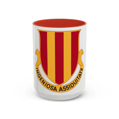 2 Maintenance Battalion (U.S. Army) Accent Coffee Mug 15oz Red - Go Mug Yourself