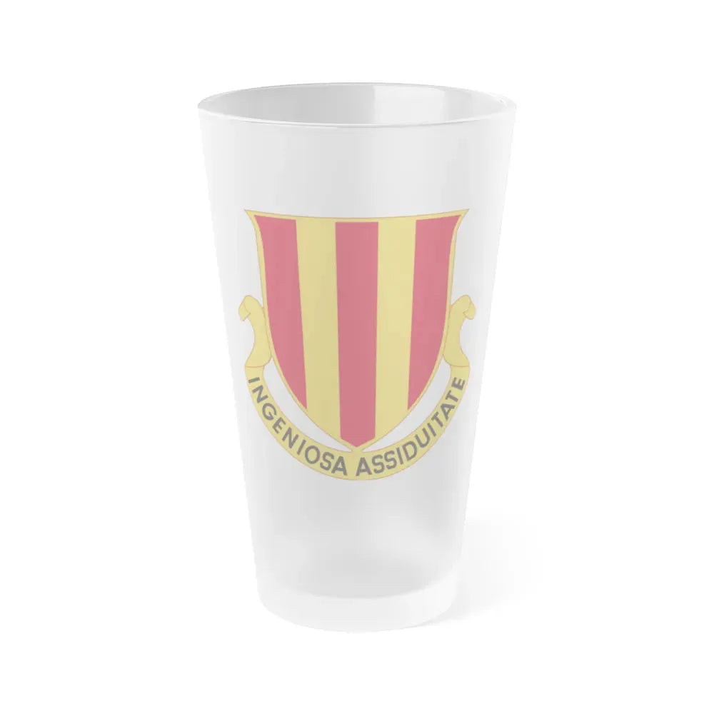 2 Maintenance Battalion (U.S. Army) Frosted Pint Glass 16oz Default Title - Go Mug Yourself