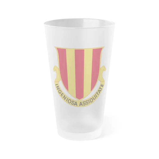 2 Maintenance Battalion (U.S. Army) Frosted Pint Glass 16oz Default Title - Go Mug Yourself