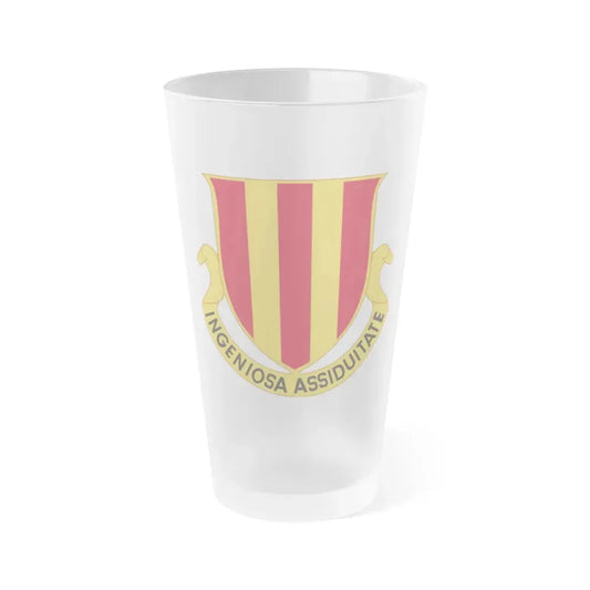 2 Maintenance Battalion (U.S. Army) Frosted Pint Glass 16oz Default Title - Go Mug Yourself