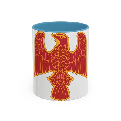 2 Maintenance Company (U.S. Army) Accent Coffee Mug 11oz Light Blue - Go Mug Yourself