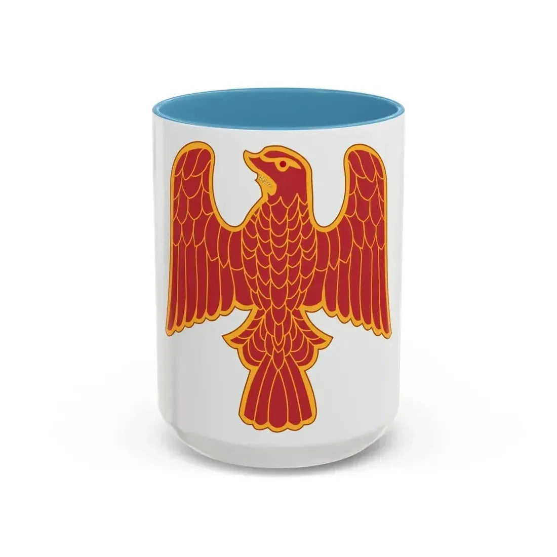 2 Maintenance Company (U.S. Army) Accent Coffee Mug 15oz Light Blue - Go Mug Yourself